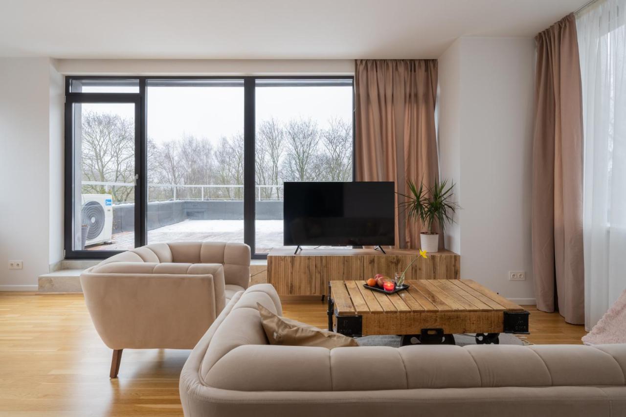 1-Bedroom Penthouse With Underground Parking Riga Eksteriør bilde